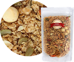 たっぷりナッツのグラノーラ